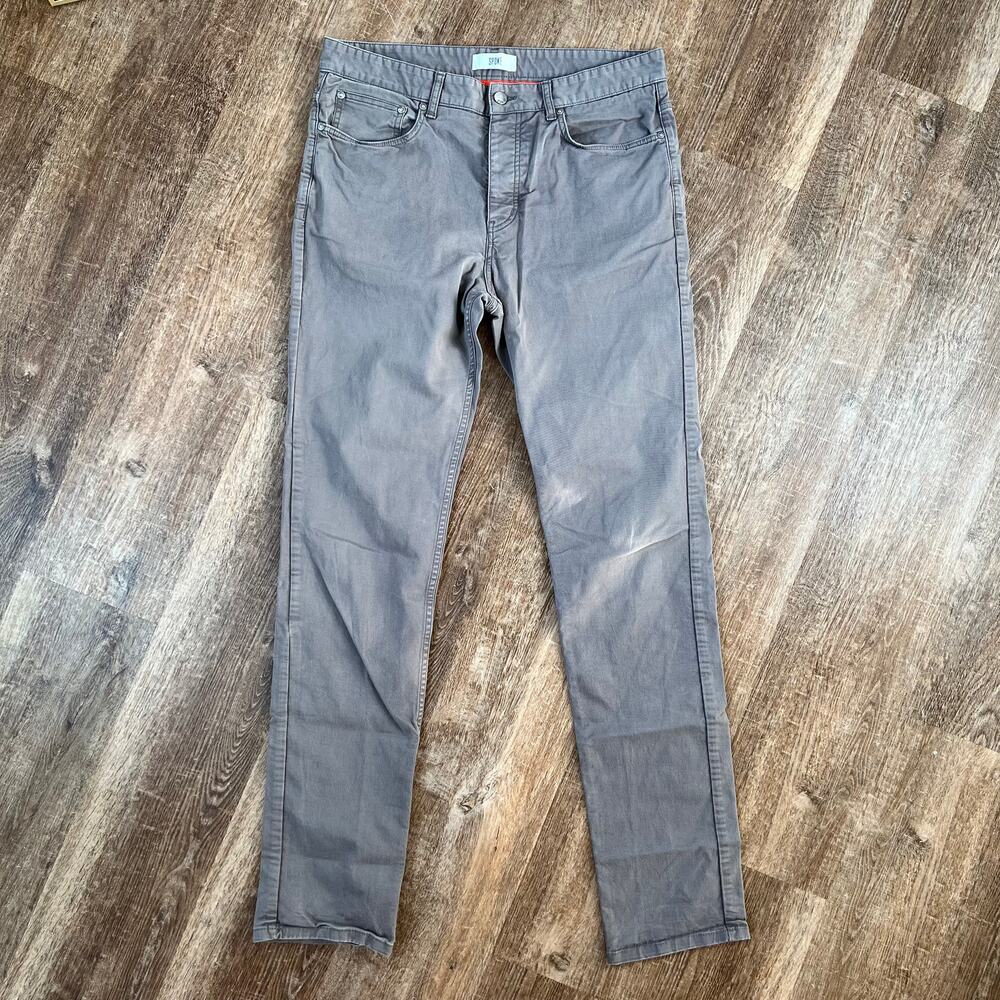Men’s Spoke London fives pants Straight Tapered Button Fly Chino Pants